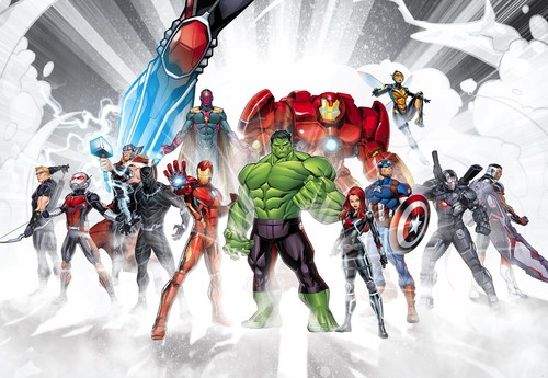 Fototapete marvel avengers - fototapete,