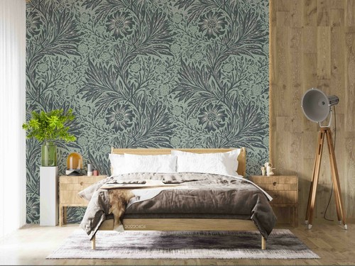 Floral nahtlose tapete - floral,