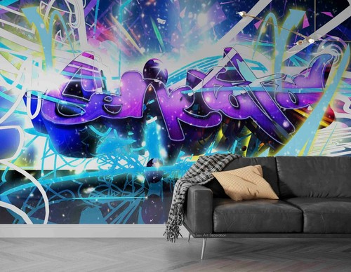 Abstrakt graffiti tapete - abstrakt,