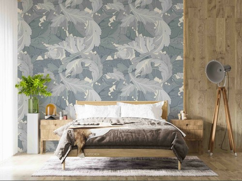 Floral nahtlose tapete - 3d,