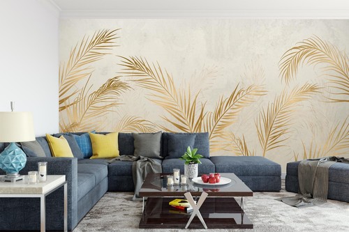 Goldene blätter q3148 - 3d,