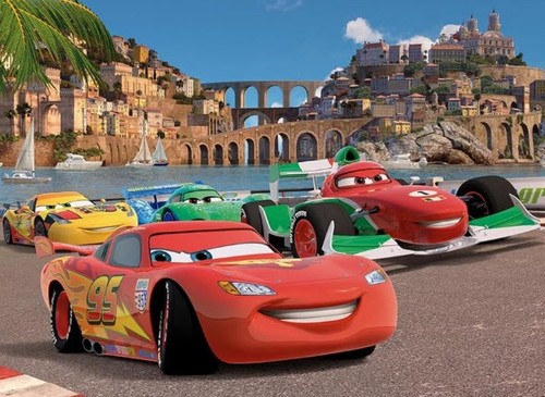 Cars fototapete tapete - cars,