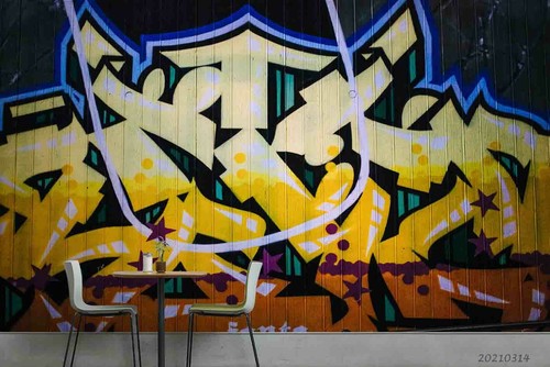 Abstrakt graffiti tapete - graffiti,