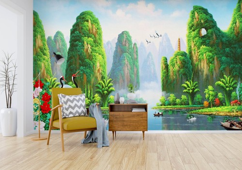 Landschaft q1035 tapete - 3d,