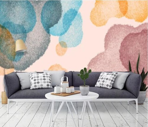 Bunt aquarell q10561 tapete - bunt,