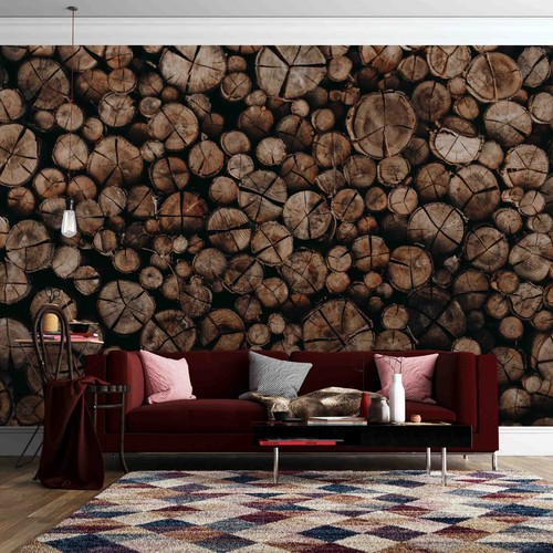 Holzflor fototapete - 3d,