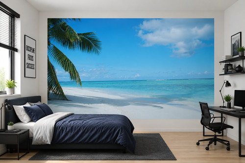 Nice wall blau strand - strand, meer