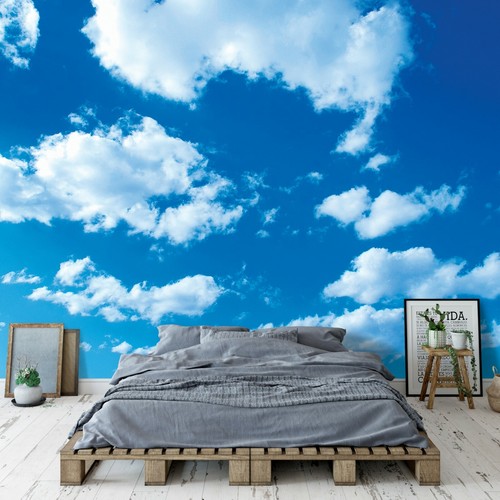 Fototapete blau himmel wolken - fototapete,