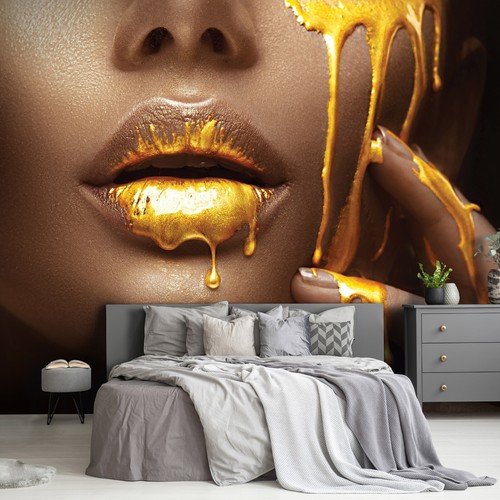 Frau mund lippen - frau,
