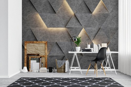 Grau wand q1284 tapete - wand,