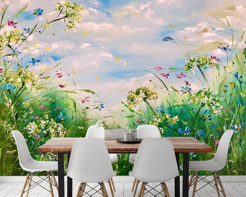Wild gras blume c9117 - 3d,