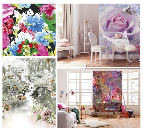 Tapete wandkunst blumen - wandkunst,