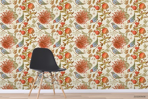 Vintage floral nahtlose - floral,